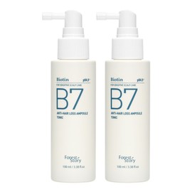 Forest Story B7 Scalp Hair Loss Hair Tonic, 2 pieces, 100ml / 포레스트스토리 B7 두피 탈모 헤어토닉, 2개, 100ml