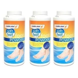 3x Foot Powder, Soothes and Refreshes, Absorbs Moisture Helps Eliminate Odours Smell 170g each