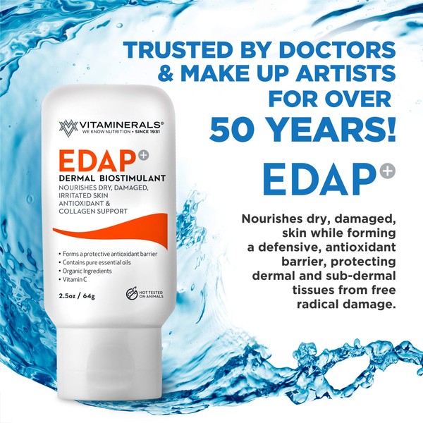 EDAP Skin Barrier & Repair Cream Strong base formula with Vitamin E, D, A and Panthenol (2.5)