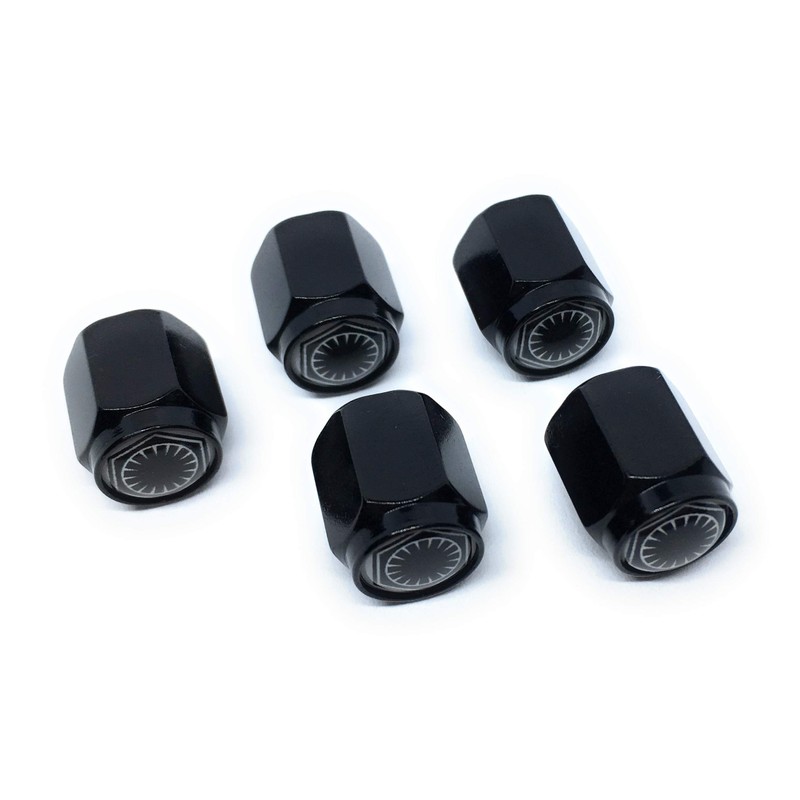 STARLEJEL First Order Galactic Empire Tire Valve Stem Caps (5