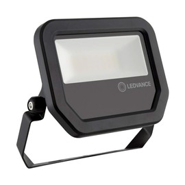 Ledvance Floodlight LED: for Wall/Ceiling/Floorlight, 20 W / 20 W, 100 - 277 V, Cool Daylight, 6500 K, Housing Material: Aluminium, IP65, 4058075421059, Black