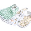 aden + anais essentials giraffe safari 3 pack snap bibs