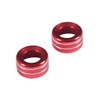 LLKUANG Center Console Volume Tune Knob Cover Ring Trim Interior