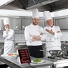 QWORK Kitchen Timer for Cooking, 4 Channel Stainless Steel Commercial