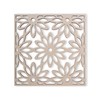 Lattice Panel with a Pretty Pond Flower Design MDF Home