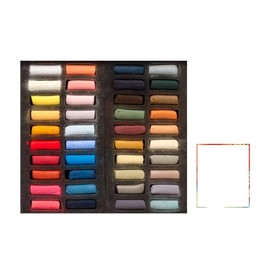 Sennelier 40pcs Soft Pastel Portrait and 1 Postcard