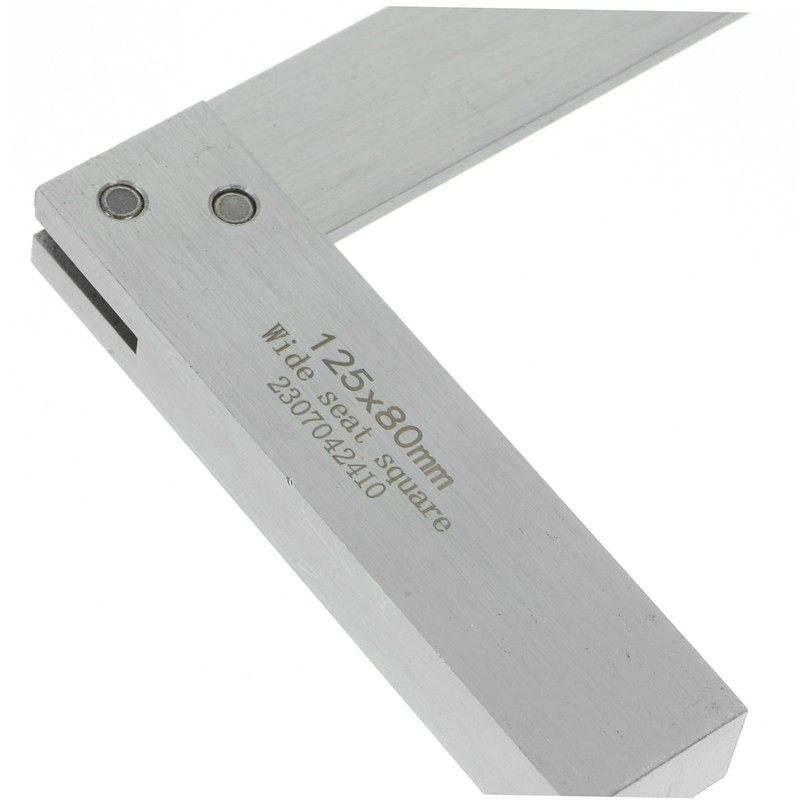 Operitacx Carbon Steel Square Ruler Right Angle Former Engineer Square
