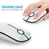 VssoPlor Wireless Mouse, 2.4G Slim Portable Computer Mice with Nano