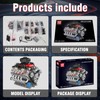 Mould King 10171 V8 Engine Car Building Kit - LSX454