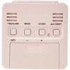 RHYTHM Table Clock, Radio Clock, Alarm Clock, Fit Wave D158,