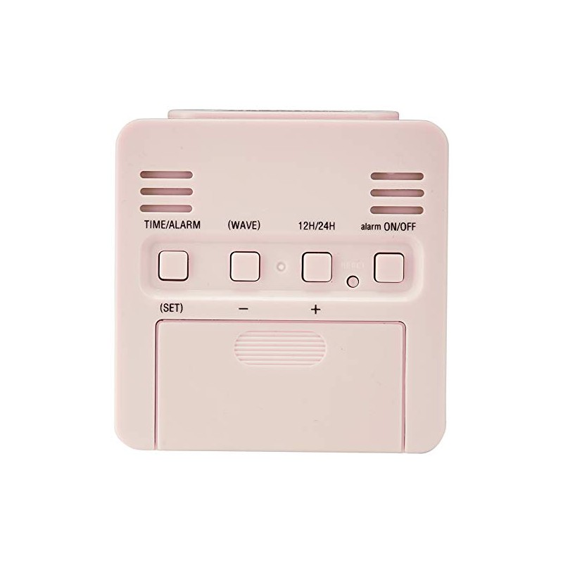 RHYTHM Table Clock, Radio Clock, Alarm Clock, Fit Wave D158,