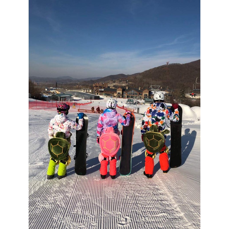 Elegeet Protective Gear for Skiing Skating Snowboarding Cute Turtle Tortoise