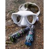 C4 Plasma Mask XL for Freediving and Diving Fishing (White)