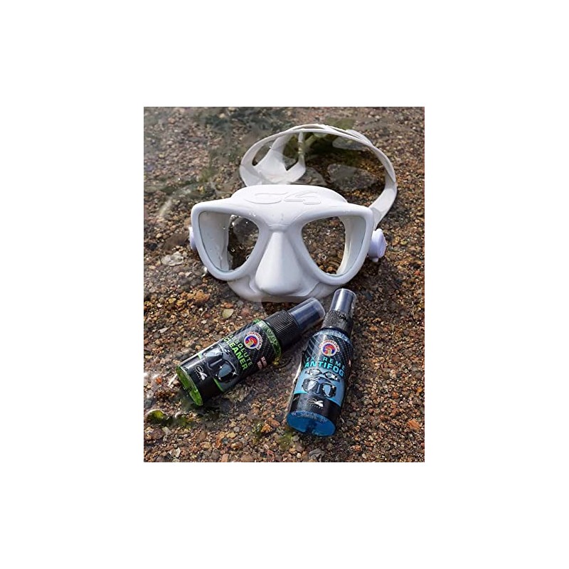 C4 Plasma Mask XL for Freediving and Diving Fishing (White)