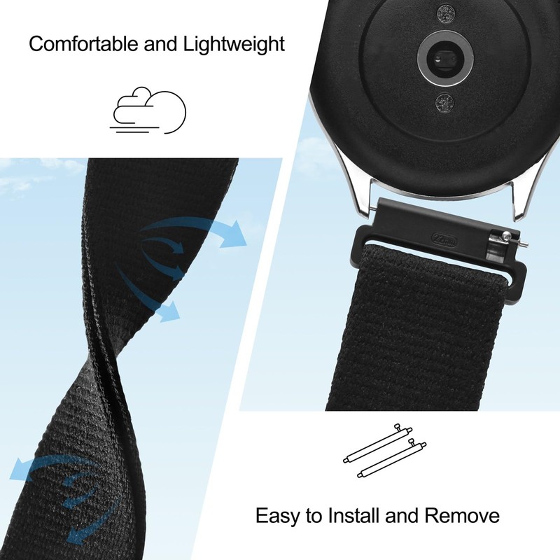 BISONSTRAP Watch Bands for Men and Women, Trail Loop Nylon