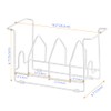 Poeland Plate Holders Organizer, Dish Drying Rack for Kitchen Cabinet