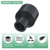 M METERXITY 1-Pack UPVC Reducer Pipe Fitting, 1-1/2"x3/4" Reducing Coupling