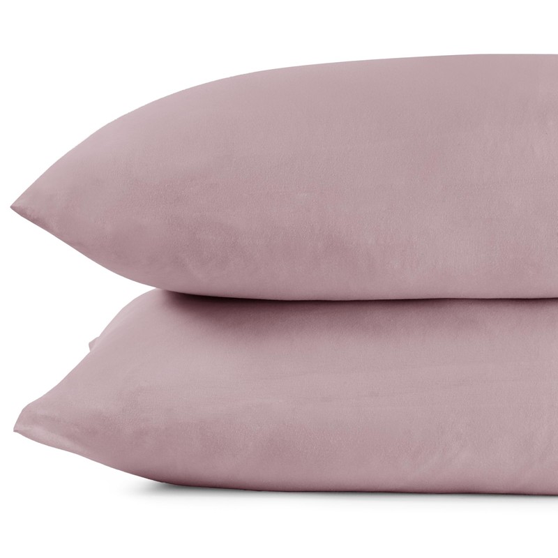 DecoKing 2 Pillowcases 20 x 120 cm Jersey Cotton Zip