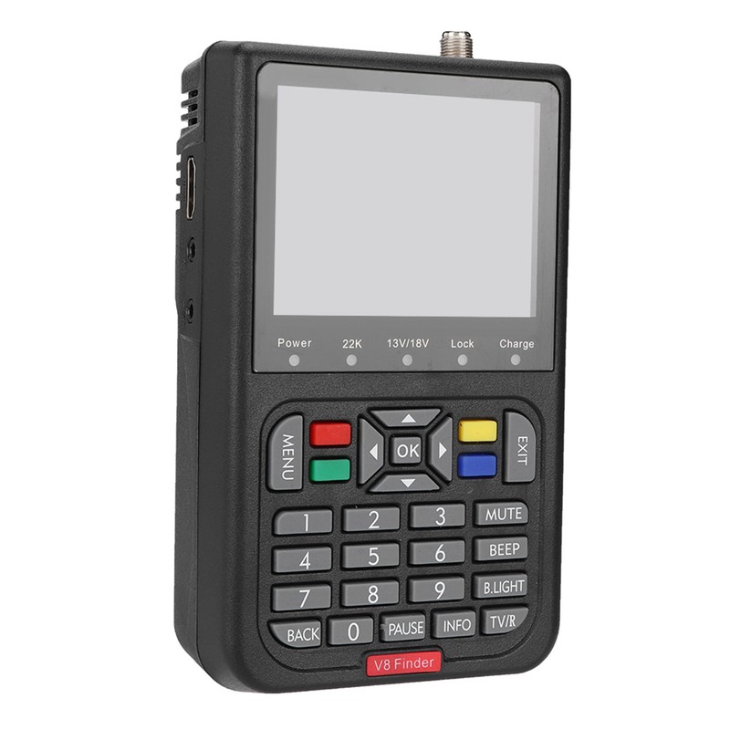 Digital V8 Satellite Signal Finder HD 1080P DVB s Signal