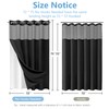 PILOTSHARK No Hook Waffle Weave Shower Curtain Set with Snap-in