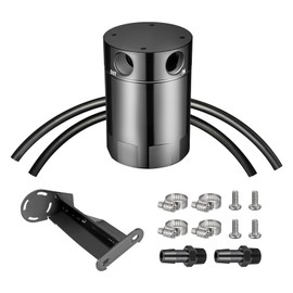 Oil Catch Can, Aluminum Catch Can Kit for 2016-2022 INFINITI Q50 & Q60 3.0L, Air Oil Separator 130ml