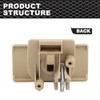 CROSSDESIGN Glove Box Handle Dash Latch Compatible with Hummer H3