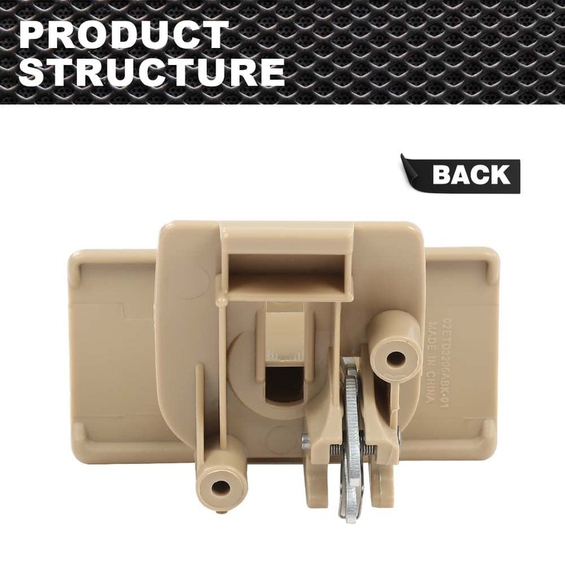 CROSSDESIGN Glove Box Handle Dash Latch Compatible with Hummer H3