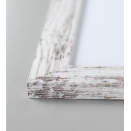 IDEAL TREND Pack of 3 Wooden Picture Frames Photo Plexi Frame Acrylic Collage Wall Decoration Poster S215: Colour: Shabby White Format: 15 x 20 cm