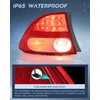 Nilight Taillight Assembly Compatible with 2006 2007 2008 Honda Civic
