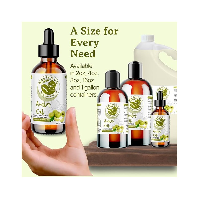 Bella Terra Oils - Organic Amla Oil 2 oz -