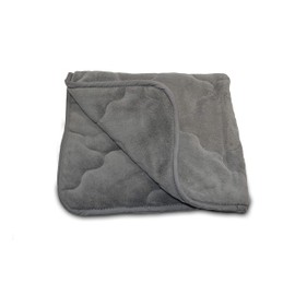 ggm High-Quality Dog Blanket 60 x 70 cm Anthracite for Allergy Sufferers Dogs Cuddly Soft