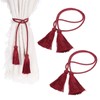 sourcing map 2Pcs Tassel Curtain Tiebacks, Curtain Holdbacks with Tassel