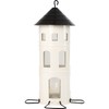 Wildlife Garden WG340 Combi House Seeds White Metal Bird Feeder