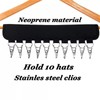 Aizhoumoo 2 Pack Hat Organizer for Baseball Caps and Accessories,