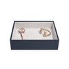 Stackers Navy Classic Navy Jewellery Box Chunky Jewellery Layer