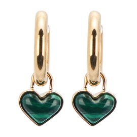 Aretes Fossil JF04859710 Modern Meadows de acero inoxidable en tono dorado para dama