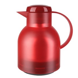 emsa Samba 504232 Insulated Jug 1.0 Litres Translucent Red