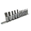 Star Socket Bit Set TRX Torx TX Male Sockets 1/4"