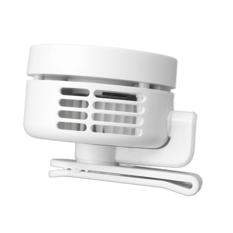 Mini Clip Fan Powerful Wind USB Rechargeable Low Noise Multiuse