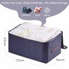 Rainberg 110L Large Storage Bag, Fabric Clothes Bag, Thick Large