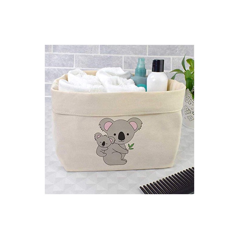 Large 'Koala Mother' Canvas Organiser/Storage Bag (OR00015866)