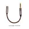 SUNGOOYUE 4.4MM Balanced Male to 3.5MM Balanced Female Adapter Cord,