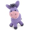 Gründl Crochet Set Cuddly Toy, Giraffe Gina, Donkey Eddy, Seal