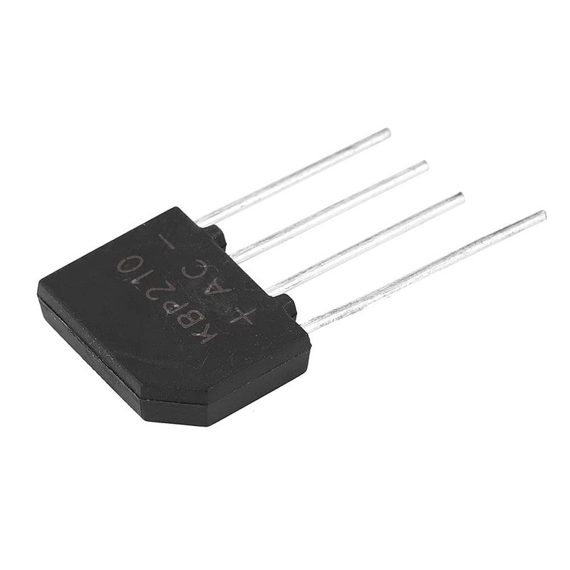 Diode Bridge, KBP210 Diode Bridge 2A 1000V Flat Bridge Rectifier,