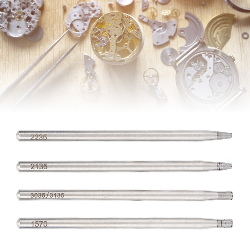 4pcs Watch Hands Presser Pusher Watch Setting Fitting Repair Tools