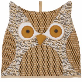 Ulster Weavers - Owl Tea Cosy (27 x 32 x 27cm) - 100% Cotton - Woodland Animal Teapot Warmer - Owl Kitchen Gifts - Tea Accessories - Owl Gifts - Cute Tea Cosy Cover/Owl Bird Tea Cosy/Animal Tea Cosy