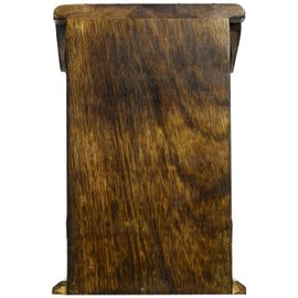 Wooden Triple Moon Herb Cupboard 9x4"