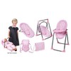 Lissi Baby Doll 6-in-1 Convertible Highchair Play Set, Multi