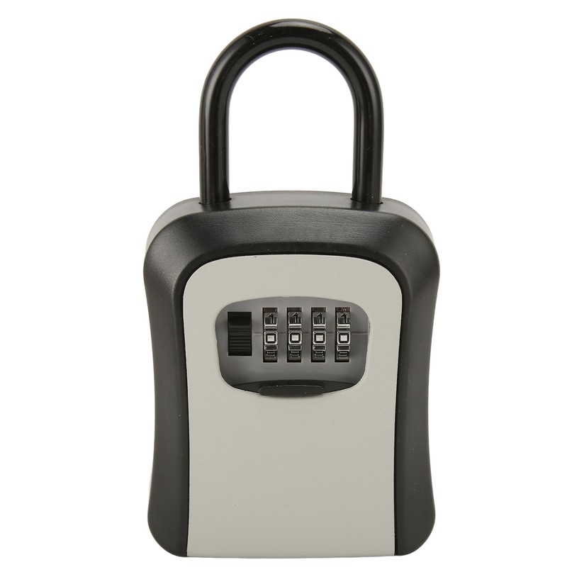 Wall Mounted Key Lock Box Resettable Code Safe Portable Combination