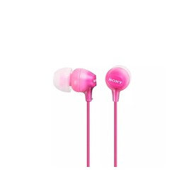 Sony MDREX15LP Audífonos intrauditivos de Silicón, color Rosa